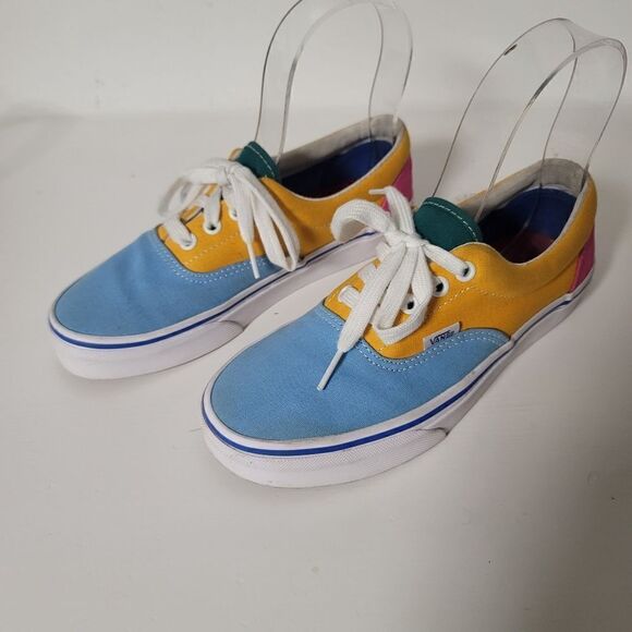 Vans Era Bright Color Blocked Skate Shoes - Picture 10 of 14